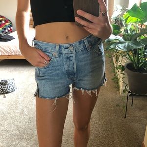 Levi’s Altered 501 shorts
